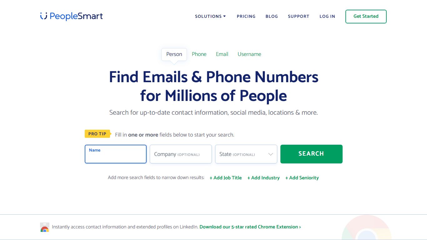 PeopleSmart - Find Professional Contacts